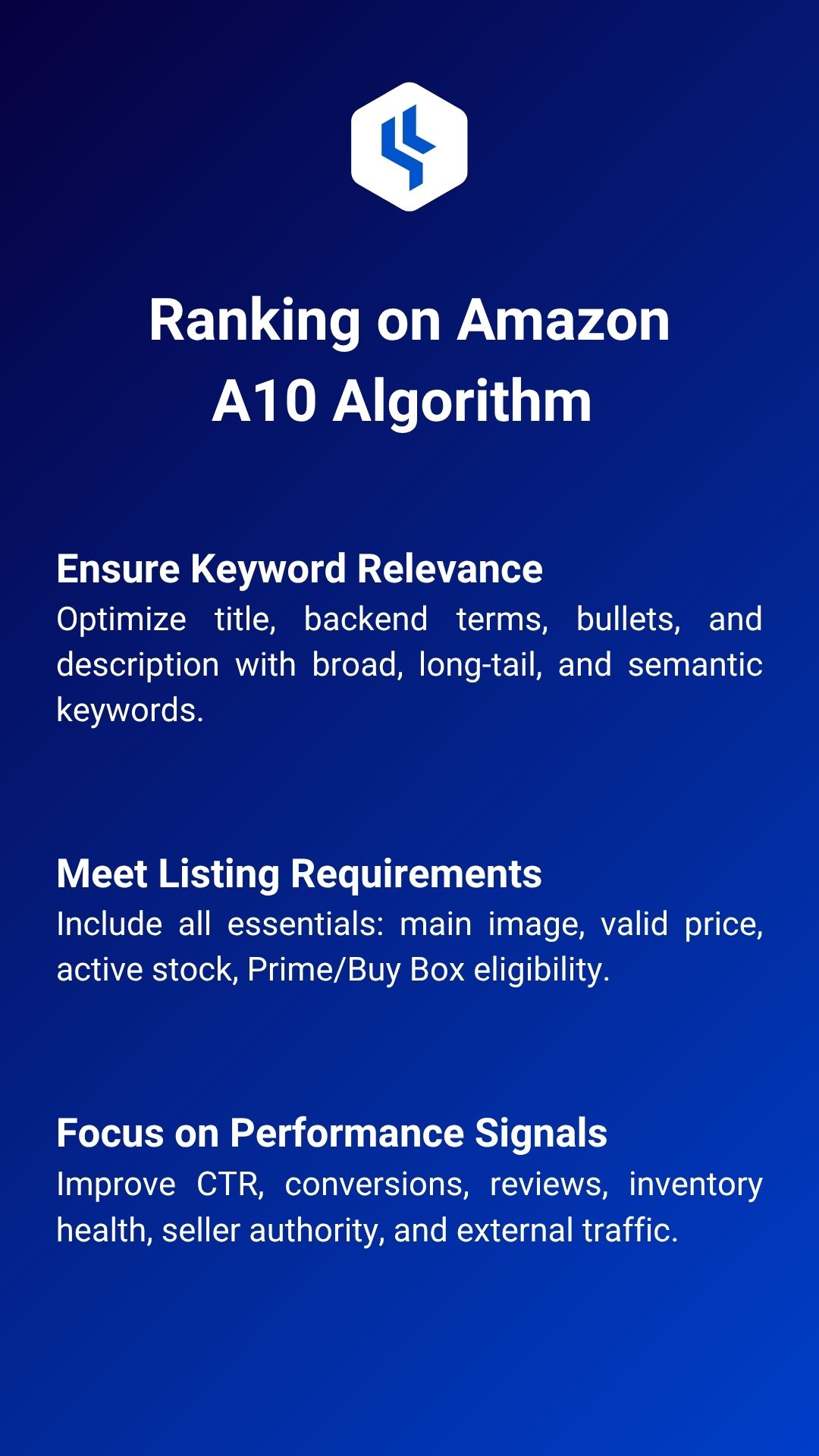 The A9 algorithm on Amazon is now obsolete.